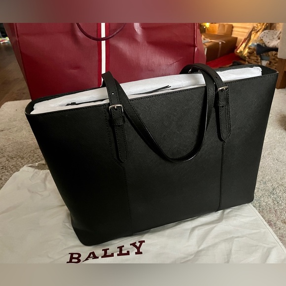 Bally Supra leather tote - Picture 3 of 5